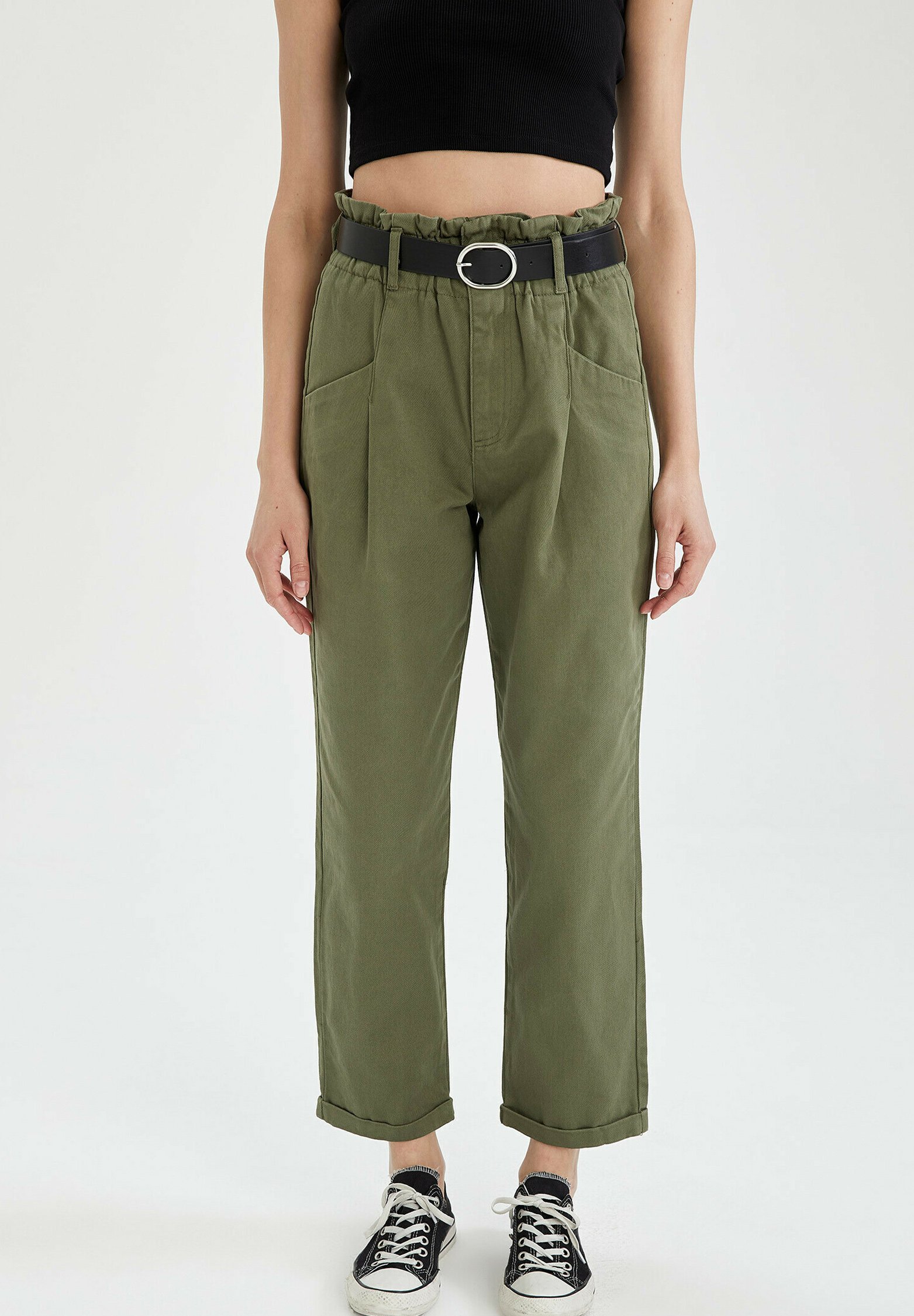 DeFacto Jeans baggy - khaki/cachi - Zalando.it
