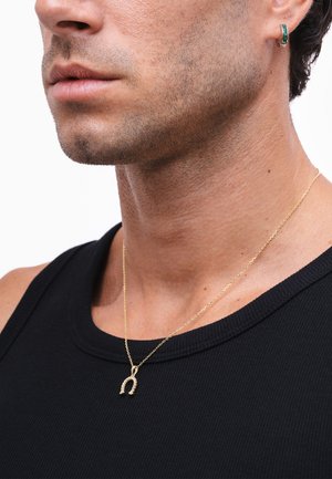 HORSE SHOE PENDANT UNISEX - Necklace - gold-colored