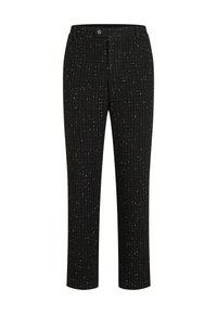 BOUCLE STRAIGHT - Nadrágok - black