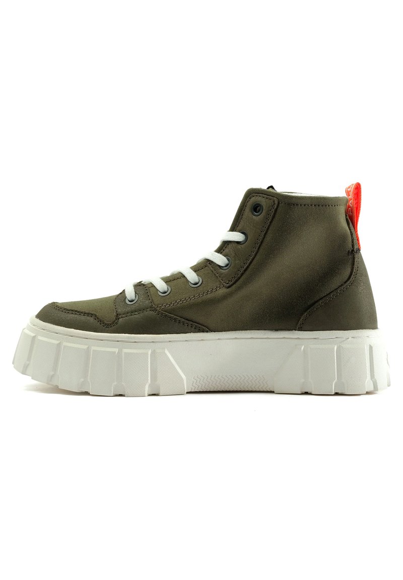 Palladium - PALLATOWER HI - Sneakers hoog - olive night, Vergroten