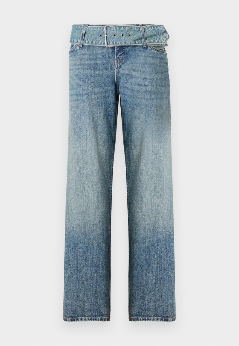 HUGO Relaxed fit jeans lichtblauw