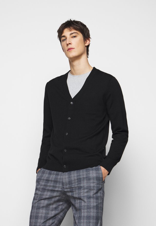 RESPONSIBLE CARDIGAN - Gilet - black
