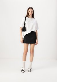 JJXX JXMILLOW LOOSE TEE - Marškinėliai su spaudiniu - bright white