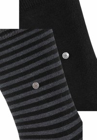 Burlington ONE SIZE EVERYDAY STRIPE SO - MIXED 2-PACK - Socken - schwarz