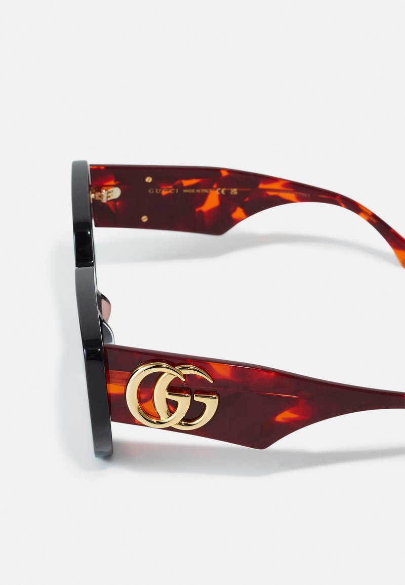 gucci black and orange sunglasses