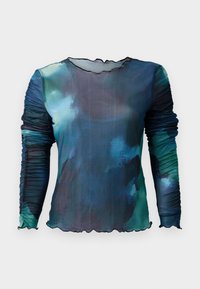 OBJAILA SLIM - Majica z dolgimi rokavi - sky captain/legion blue/fair green