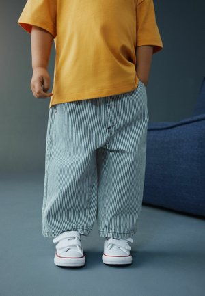 Next, SHORTS - Jeans Shorts - navy white