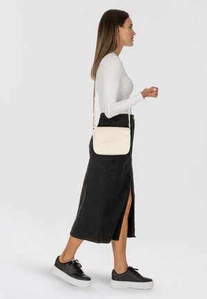 TTMILLA - Cross body bag - off white