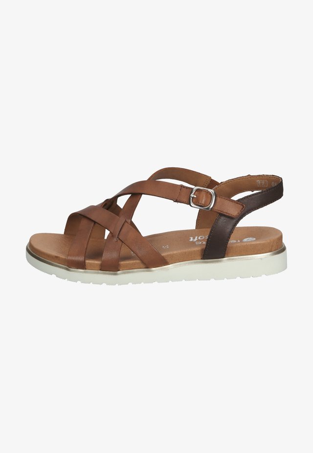 Sandaler - muskat/havanna /