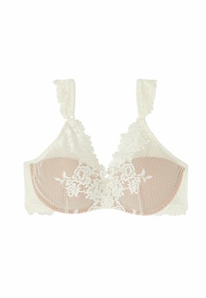 Intimissimi GIORGIA PRETTY FLOWERS - Balconette BH - elfenbein powder white