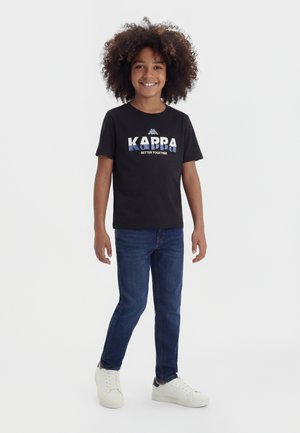 Kappa Majica kratkih rukava s printom - black