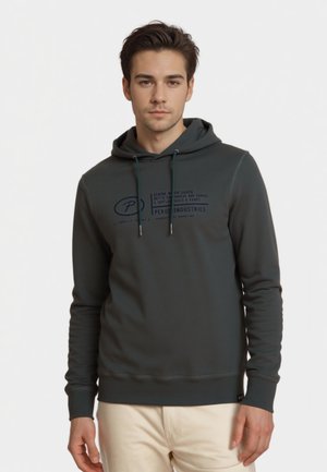 HOODED - Mikina s kapucňou - gunmetal