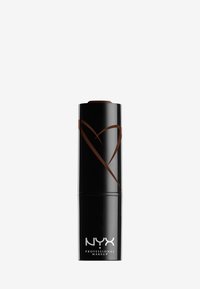 NYX Professional Makeup SHOUT LOUD SATIN LIPSTICK brązowy