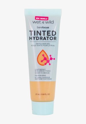 WET N WILD BARE FOCUS TINTED HYDRATOR TINTED SKIN VEIL - Getönte Tagespflege - medium tan