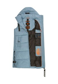 Navahoo SCHNUFFELCHEN - Strukirani kaput - powder blue
