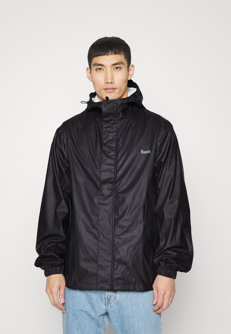 forét SPRINKLE RAINCOAT Waterproof jacket navy/dark blue Zalando.ie