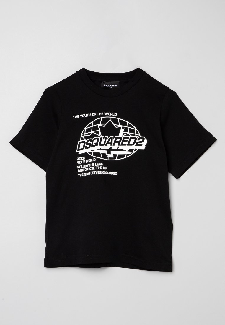 Dsquared2 T-shirt print zwart Dsquared2 T-shirt print zwart