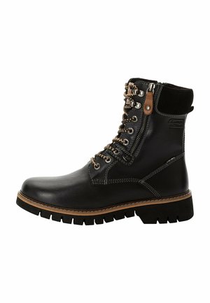 camel active Plateaustøvletter - black