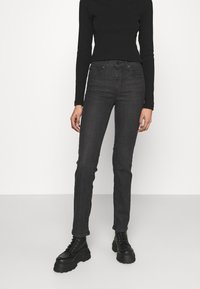 Levi's® Vaqueros rectos - black denim