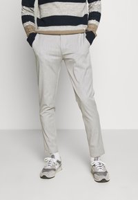 Minimum Pantaloni - mottled light grey
