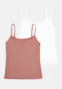 2 PACK - Aluspaita - rose/white