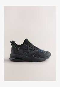 Non sélectionné, black blue splat