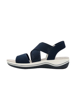 COSHY BALANCE – DIE HALLUX-FREUNDLICHE SANDALE - Wedge sandals - navy