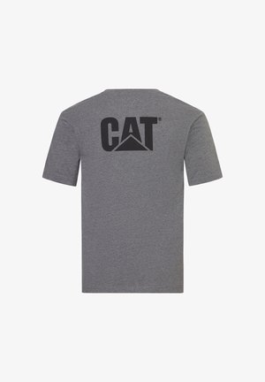Caterpillar, CAT TRADEMARK LOGO - Print T-shirt - grey