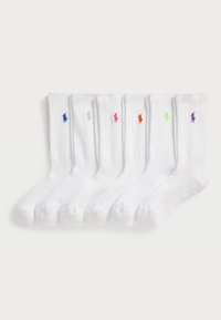 CREW SOCK 6 PACK - Sokker - white
