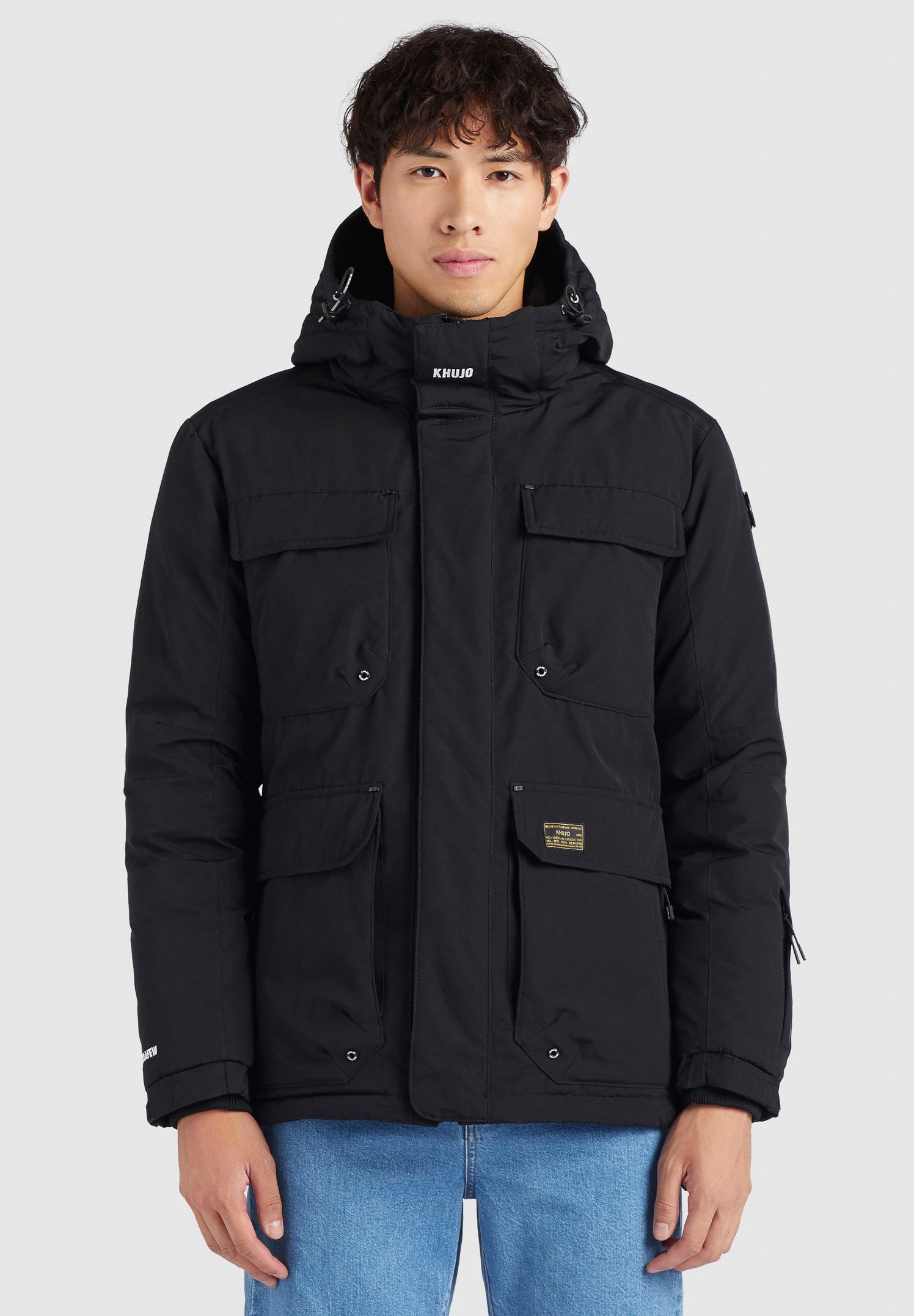 khujo MARKS Winterjas schwarz Zalando.nl khujo BILL Trui black Zalando.nl