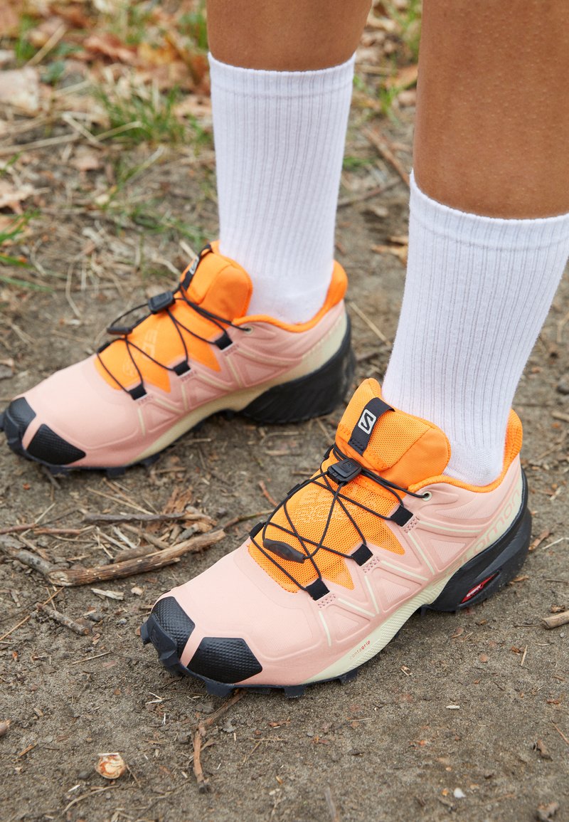 Salomon SPEEDCROSS 5 - Sapatilhas de trail running - blooming dahlia/black/vibrant orange