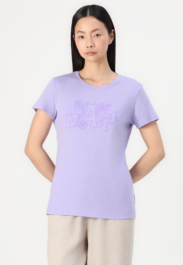 TEE - Print T-shirt - warm violet4