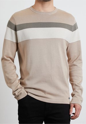 Strickpullover - stone