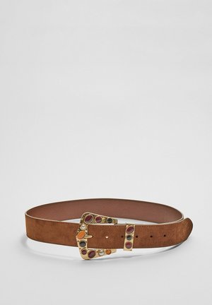 Stradivarius WITH STONE BUCKLE - Riem - camel