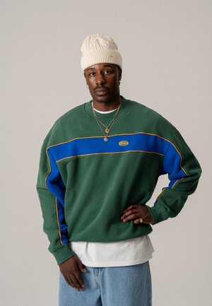 SCRIPT CREWNECK UNISEX - Sweatshirt - bottle green