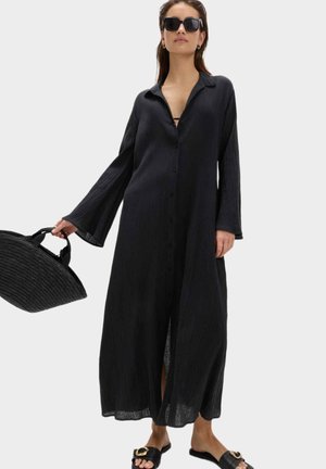 Marks & Spencer, TEXTURED - Vestido camisero - black