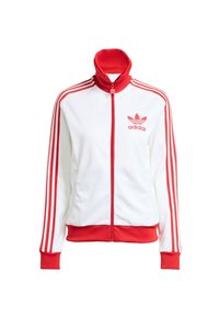 CLASSIC - Majica s kapuljačom i patentnim zatvaračem - white   better scarlet