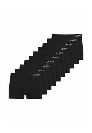 APREL 10-PACK - Široke boksarice - black