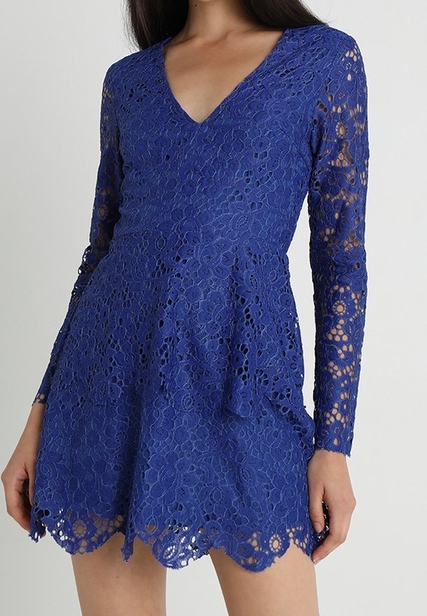Missguided Cocktail dress / Party dress - blue - (Pre-owned) - Zalando.ie