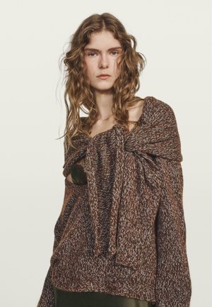 STUDIO BLEND CREW NECK  - Jumper - bordeaux