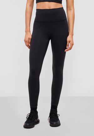 lululemon, WUNDER TRAIN NO LINE HIGH-RISE 63CM - Tights - black