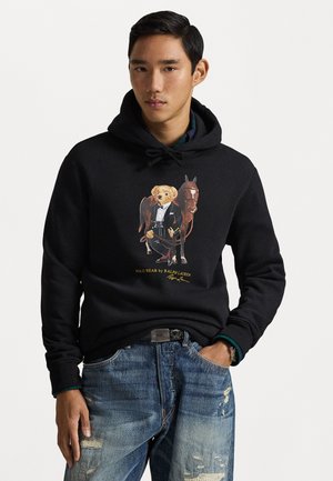 LUNAR NEW YEAR POLO BEAR HOODIE - Sweatshirt - black