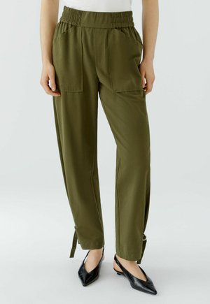 Oui, HOSE - Stoffhose - umber