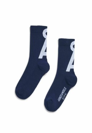 SAAMUS SHORT - Socken - tinted navy-broken white