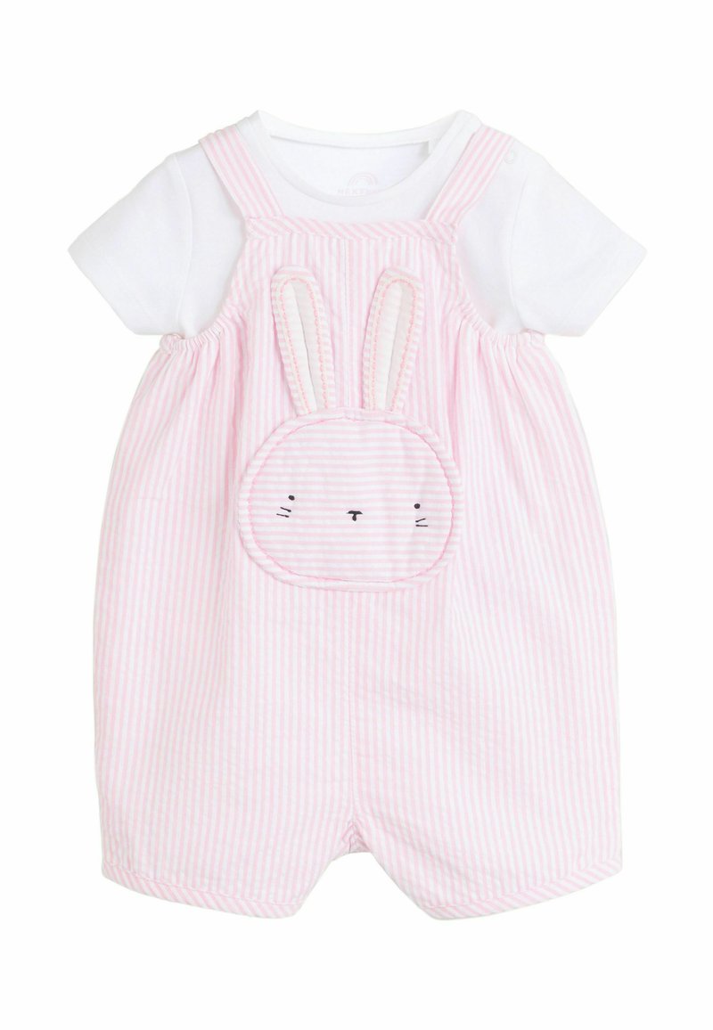 Next REGULAR FIT - SHORT SLEEVE SET - Bodi - pink bunny face