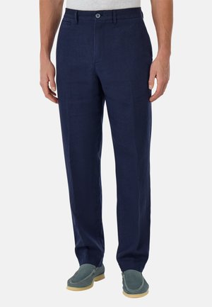 Boggi Milano Chino stiliaus kelnės - navy blue