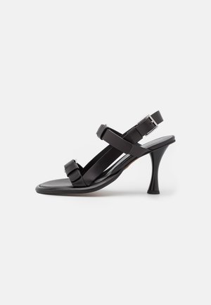 PIPE BUCKLE - Sandaletter - black