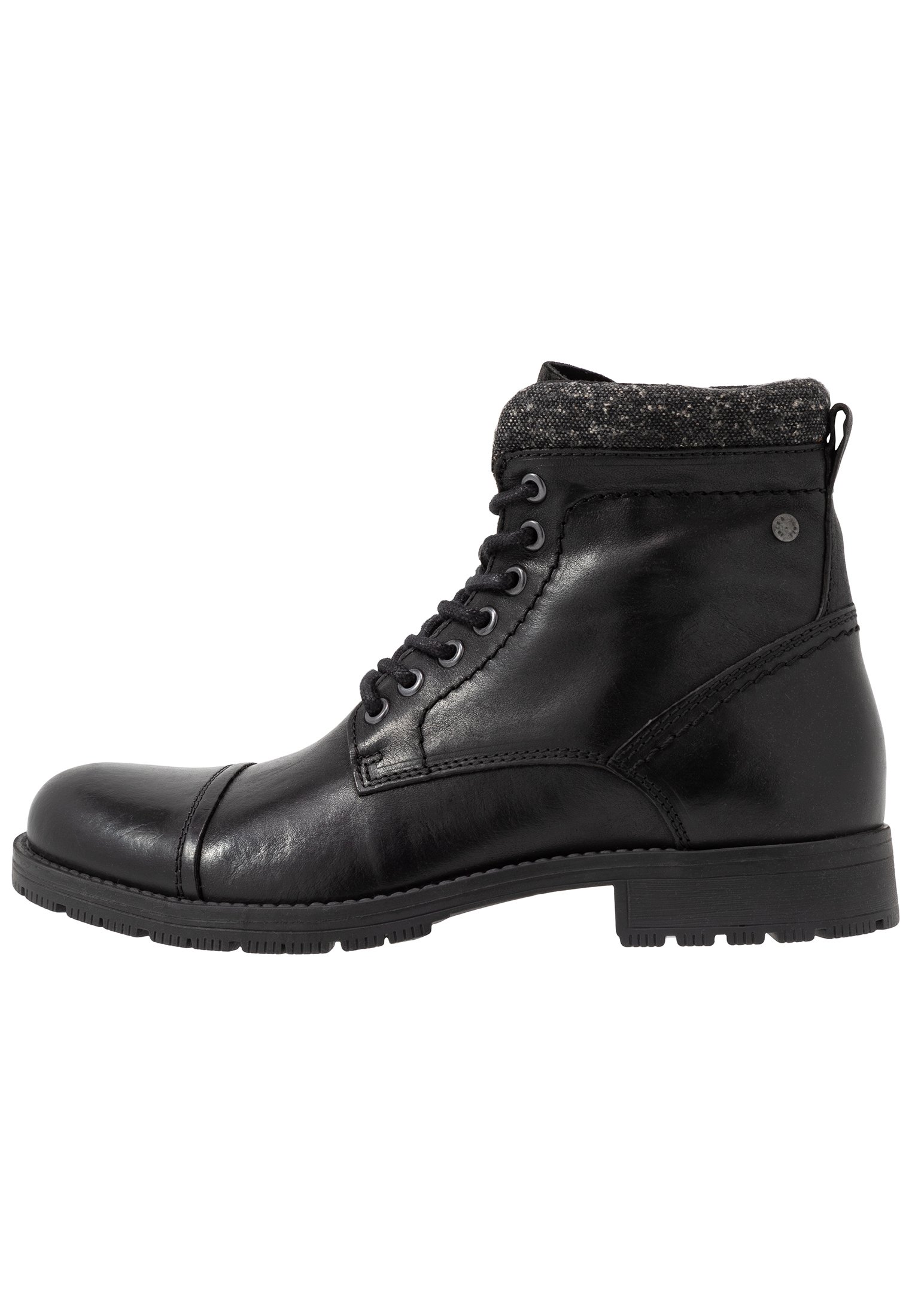 Botas Moto JACK JONES Homme Jfworca Leather Anthracite 19 STS