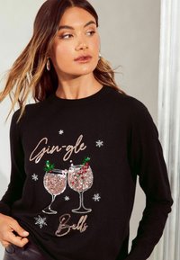 Friends Like These GINGLE BELL CHRISTMAS - Maglione - black