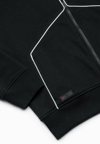 Ombre Sudadera con cremallera - black